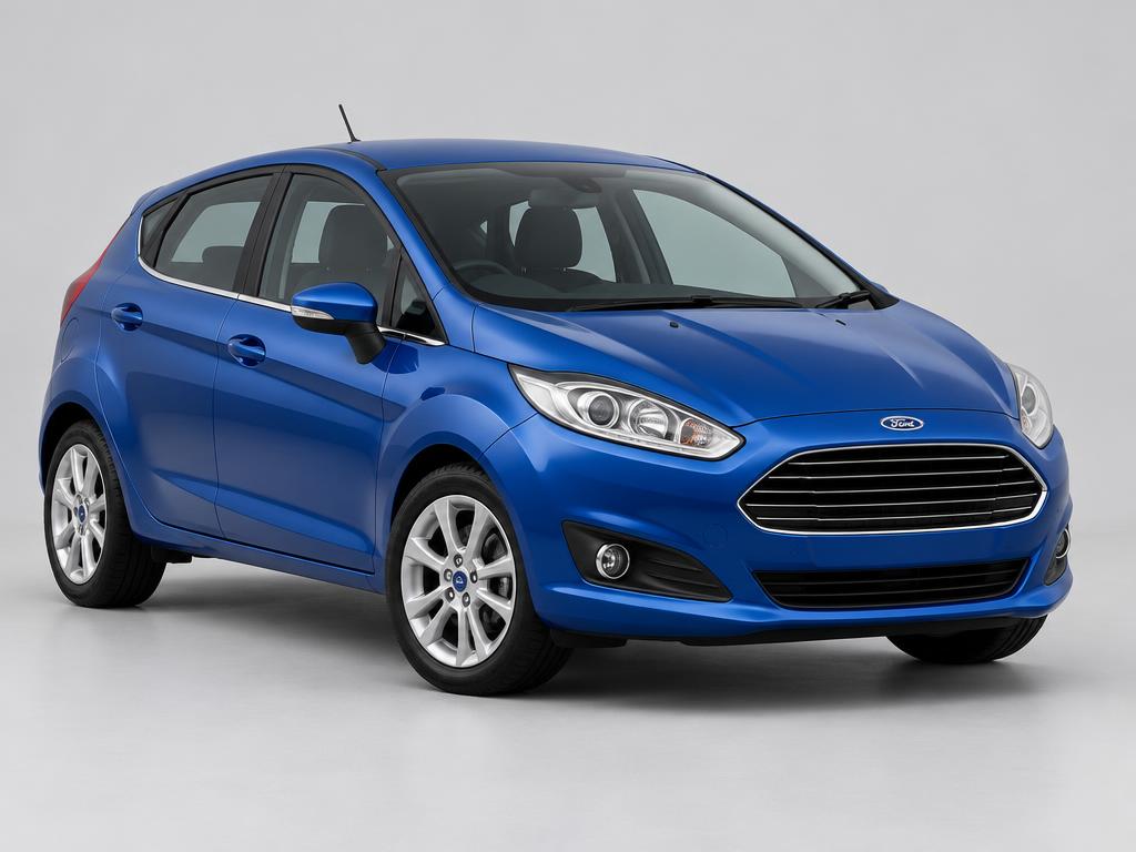 2018 Ford Fiesta 1.0 EcoBoost Titanium in Deep Impact Blue